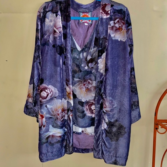 Johnny Was Velvet Tank - Picture 3 of 3